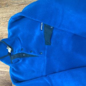 Blue Patagonia fleece